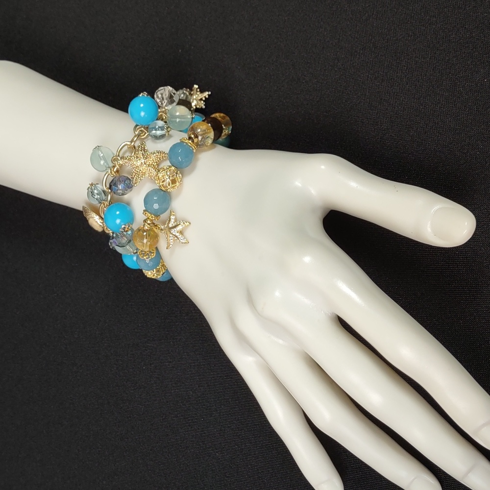 2 pc Ocean Themed Bracelets
